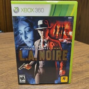 Xbox 360  L.A.Noire  2 disc video Game rated mature in case
